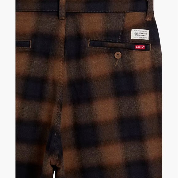 Levi's XX Straight Fit Chequered Chino - Picture 4 of 4